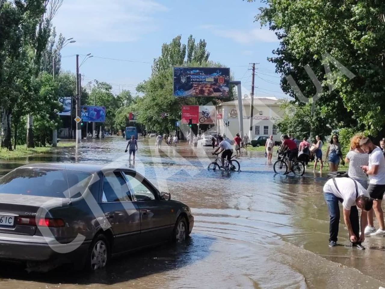 последствия непогоды в Одессе. Фото: "Страны"